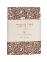 Drap housse lit junior / Woodland - Main Sauvage