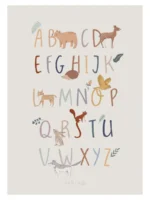 Affiche I Alphabet / Sebra