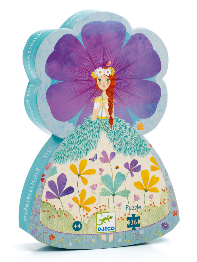 Puzzle silhouette I La princesse du printemps / Djeco