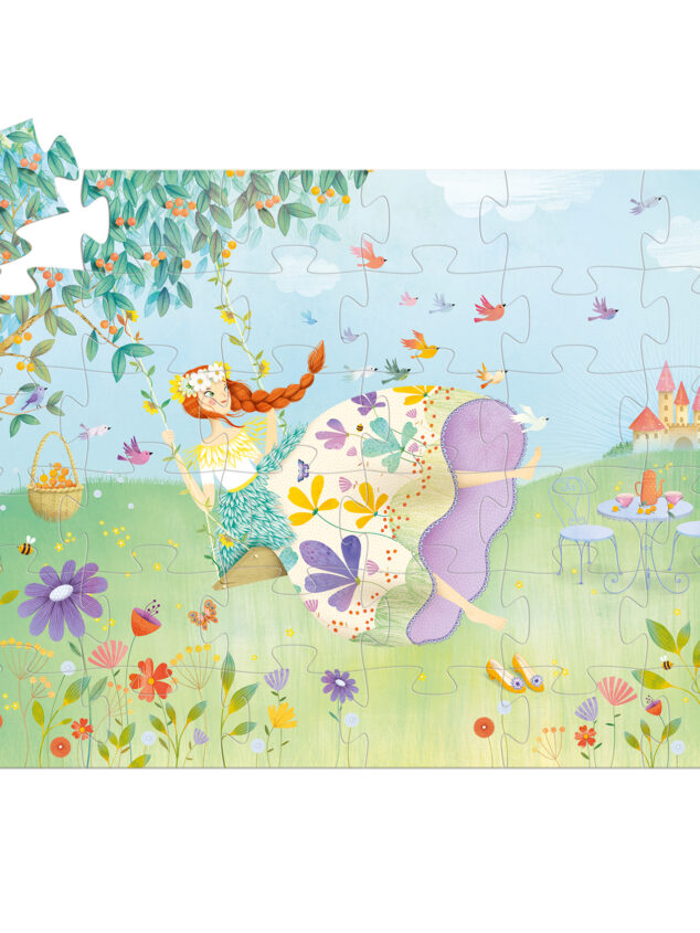 Puzzle silhouette I La princesse du printemps / Djeco