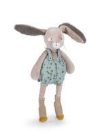 Petite peluche lapin sauge I Trois petits lapins / Moulin roty