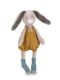 Petite peluche lapin ocre I Trois petits lapins / Moulin roty
