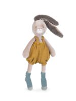 Petite peluche lapin ocre I Trois petits lapins / Moulin roty
