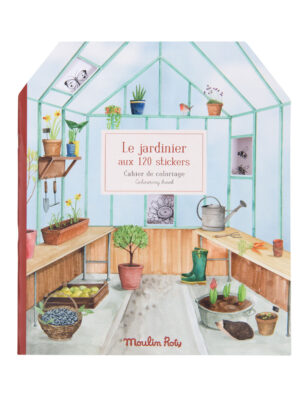 Cahier de coloriage et stickers I Le jardin du moulin / Moulin roty