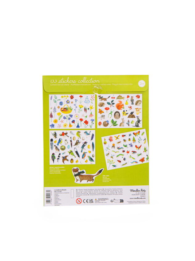 133 Stickers repositionnables I Collection / Moulin roty