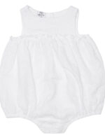 Barboteuse petit froufrou I Blanc broderie anglaise / Bb&Co